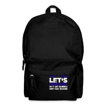 birthday present funky child counterculture - Backpack - black - Front