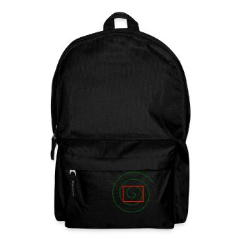 kästchendenken - Rucksack - Schwarz - Vorne