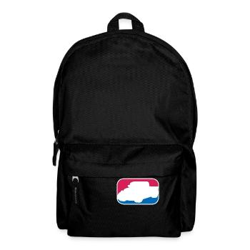 Hotrod Hot Rod V8 Tuning Auto lustiges Geschenk - Rucksack - Schwarz - Vorne