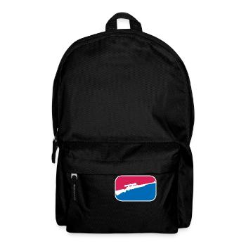 Jäger Gewehr Büchse Jagd cooles lustiges Geschenk - Rucksack - Schwarz - Vorne