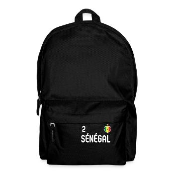 équipe Sénégal - Sac à dos - noir - Devant