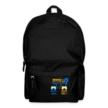 Je Vais Être Grand Frère 2022 Gamer Cadeau Humour - Sac à dos - noir - Devant