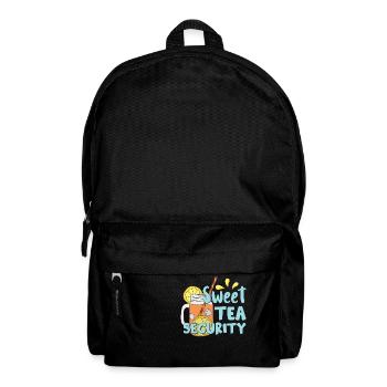 Sécurité du thé sucré - Sac à dos - noir - Devant