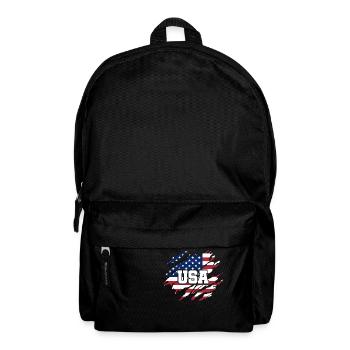 Amerika Patriot - Rucksack - Schwarz - Vorne