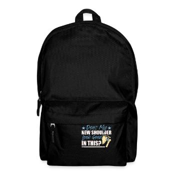 Funny Shoulder Recovery - Backpack - black - Front