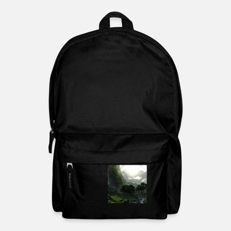 Wunderschöne Berglandschaft - Rucksack - Schwarz
