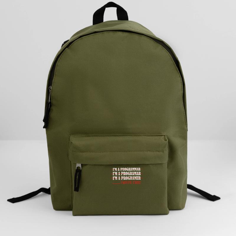 I'm A Programmar ........ I Write Code Software Co Rucksack