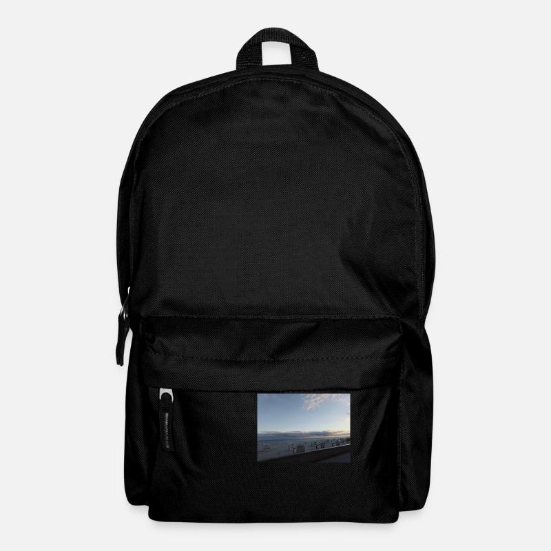 ostsee am abend - Rucksack - Schwarz
