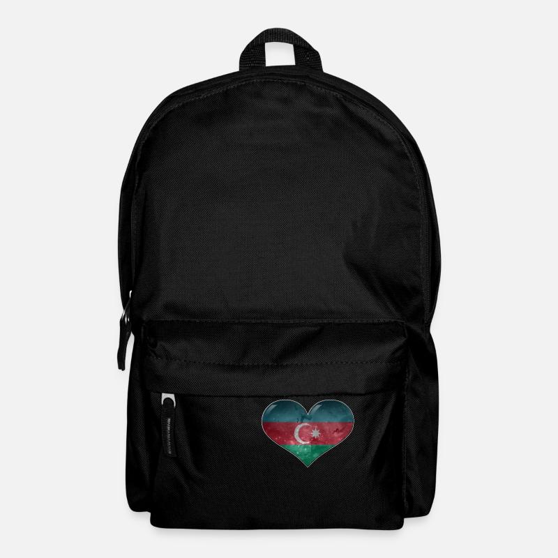 Azerbaijan heart - Backpack - black