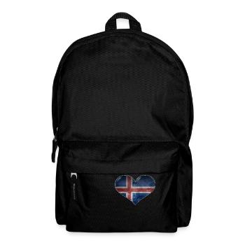 Cœur d’Islande - Sac à dos - noir - Devant