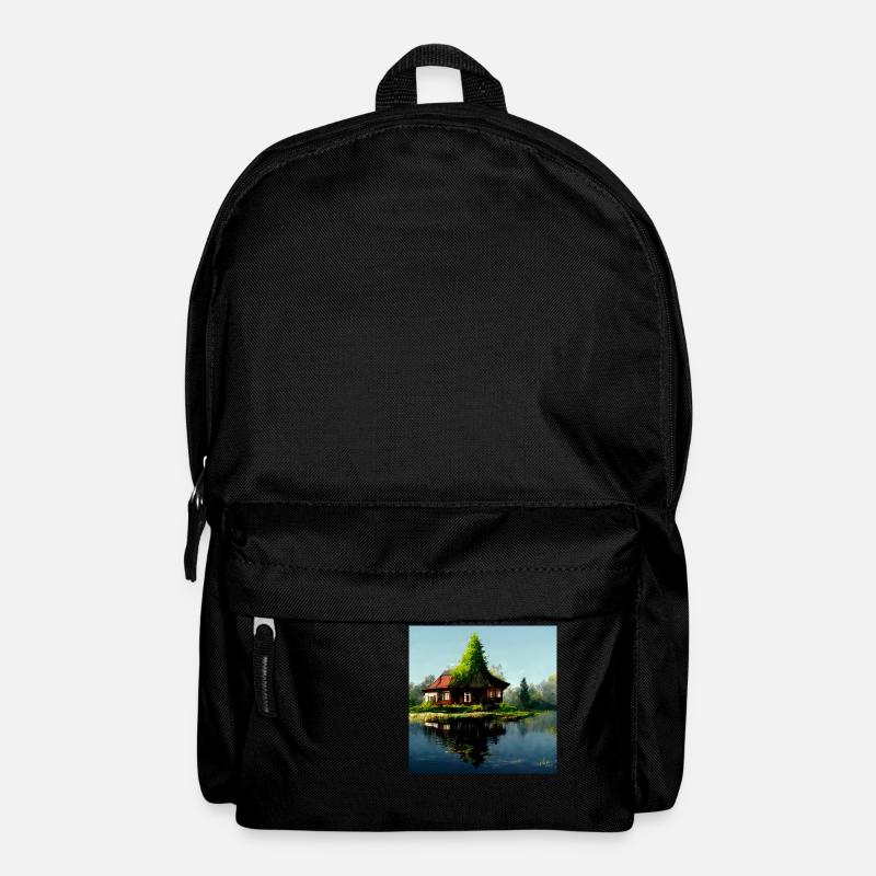 Haus am See 2 - Rucksack - Schwarz