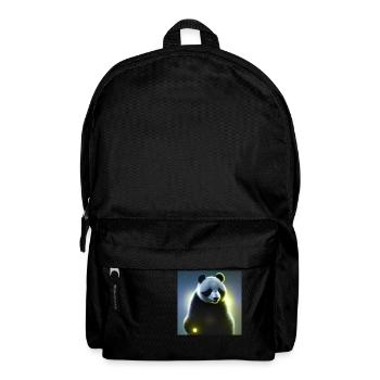 A panda for every heart - Backpack - black - Front