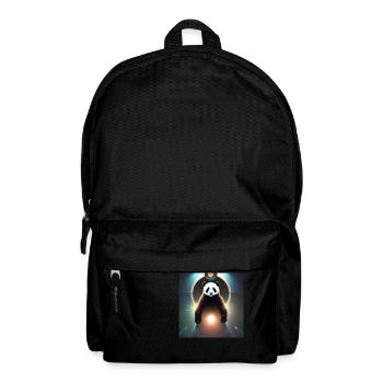 A panda for every heart - Backpack - black - Front
