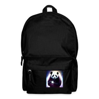 A panda for every heart - Backpack - black - Front