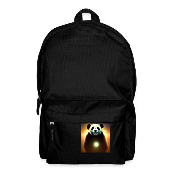 A panda for every heart - Backpack - black - Front