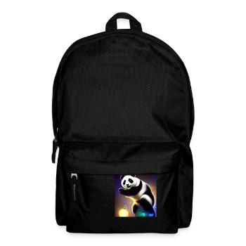 A panda for every heart - Backpack - black - Front