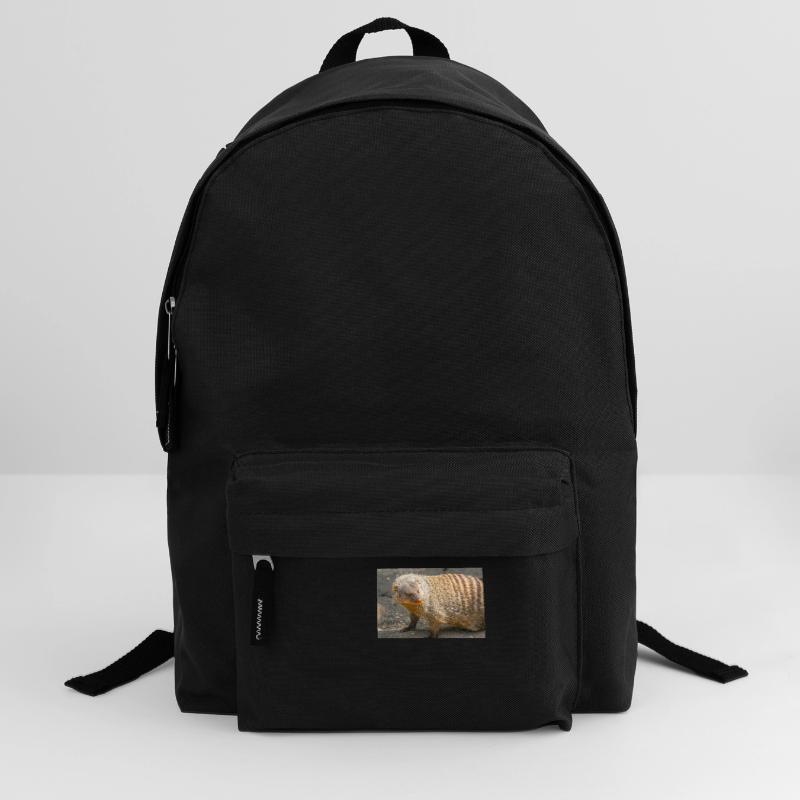 Gebänderte Manguste oder Zebramanguste Rucksack