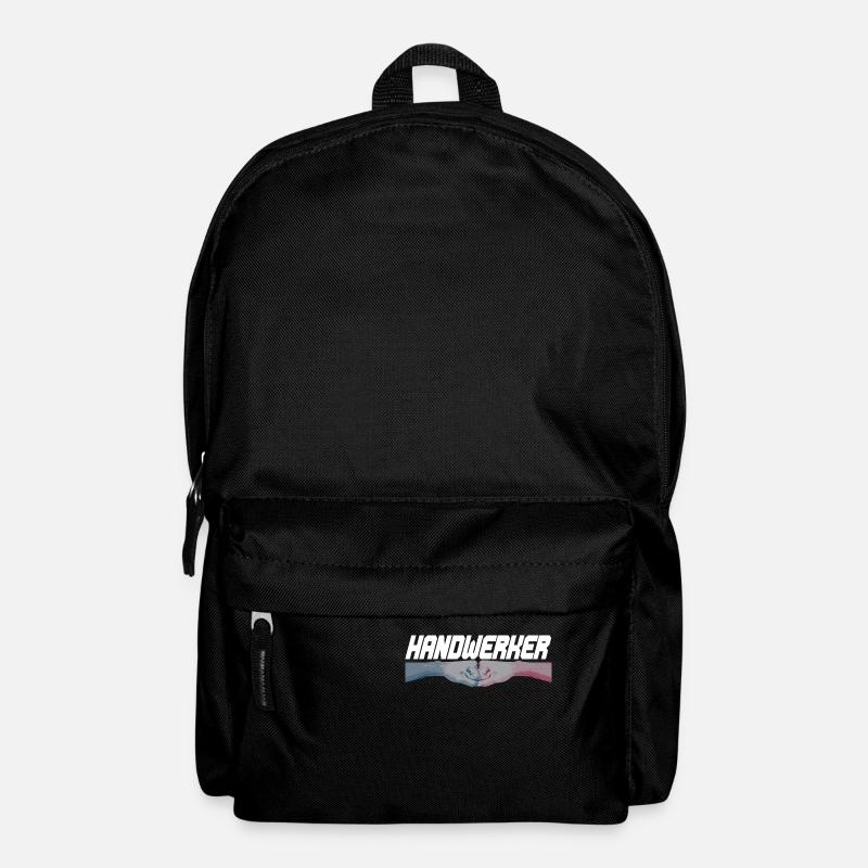 Handwerker halten zusammen - Rucksack - Schwarz