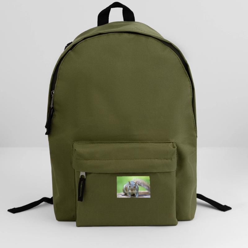 Grey squirrel Grauhörnchen Sciurus carolinensis Backpack