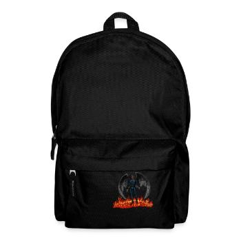 Superheld - Rucksack - Schwarz - Vorne