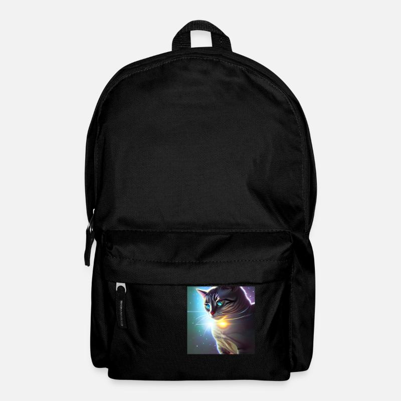 Die Universums Katze - Rucksack - Schwarz