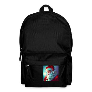 Santa Claus Santa Claus Christmas - Backpack - black - Front