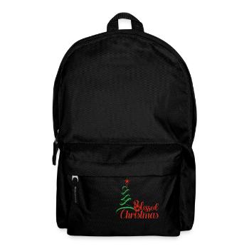 Vœux de Noël à tous - Sac à dos - noir - Devant