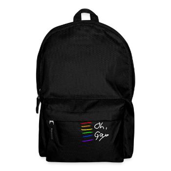 Pride Kleider - Rucksack - Schwarz - Vorne