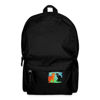 Photo de chat - Sac à dos - noir - Devant
