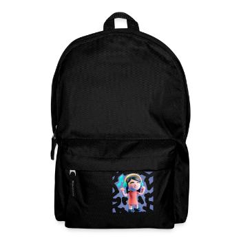 LUSTIGE MUSIK ILLUSTRATION 7 - Rucksack - Schwarz - Vorne