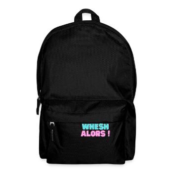 Whesh alors! - Sac à dos - noir - Devant