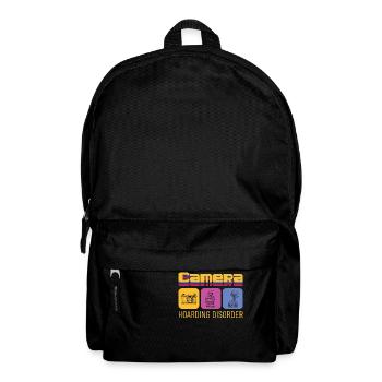 Retro Vintage Kamera und Fotografie Design für - Rucksack - Schwarz - Vorne