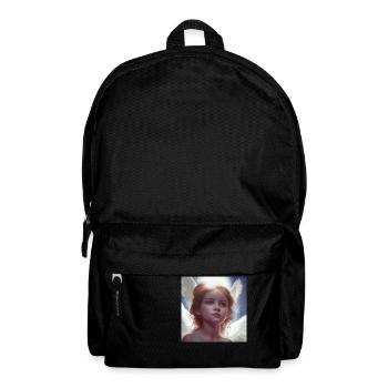 little girl angel 3 - Backpack - black - Front