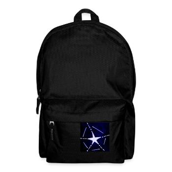 BLUE RESURRECTION STAR - Backpack - black - Front