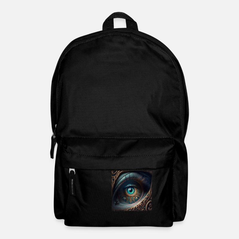 the eye by daniel costa - Backpack - black
