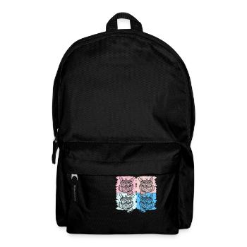 Frieren - Owl Froze Retro - Rucksack - Schwarz - Vorne