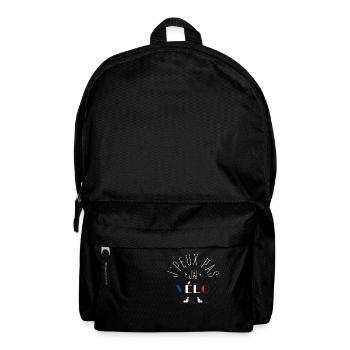J Peux Pas J Ai Vélo - Sac à dos - noir - Devant