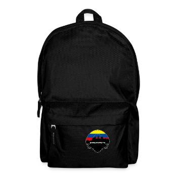 Barquisimeto Venezuela Flagge Skyline Silhouette Tra - Rucksack - Schwarz - Vorne