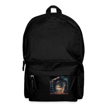 eye by daniel costa 2 - Backpack - black - Front
