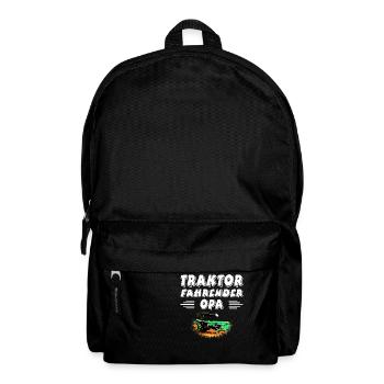Traktor - Rucksack - Schwarz - Vorne