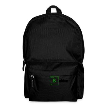 Sabine Geschenk black - Rucksack - Schwarz - Vorne