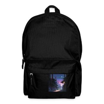Sunrise in the forest - Backpack - black - Front