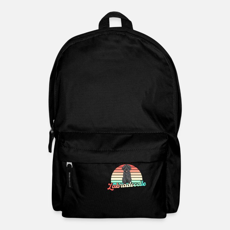 Labradoodle Hund - Rucksack - Schwarz