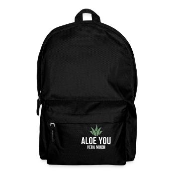Aloe You Vera Much - Backpack - black - Front