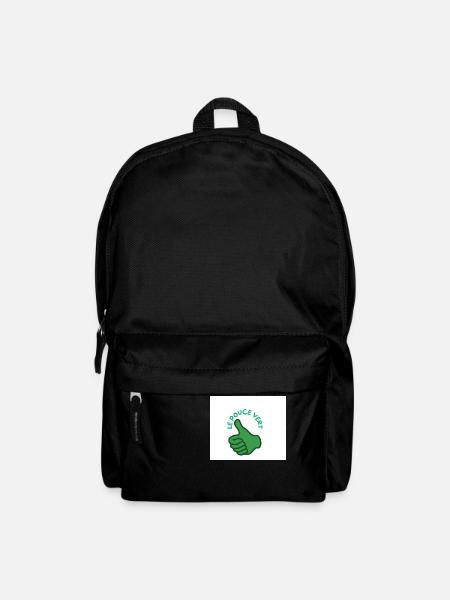 LE POUCE VERT 1 - Sac à dos - noir