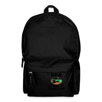 Traktor - Rucksack - Schwarz - Vorne