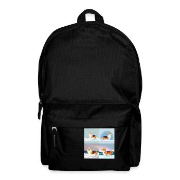 CHIEN - Sac à dos - noir - Devant