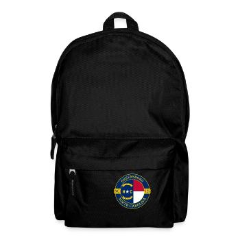 Greensboro North Carolina Flagge USA Reise Souvenir - Rucksack - Schwarz - Vorne