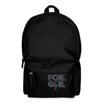 Foil Geil Wing Foil Surf - Rucksack - Schwarz - Vorne