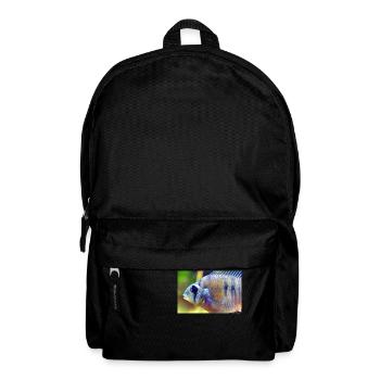 Bolivianischer Schmetterlingsbuntbarsch - Rucksack - Schwarz - Vorne